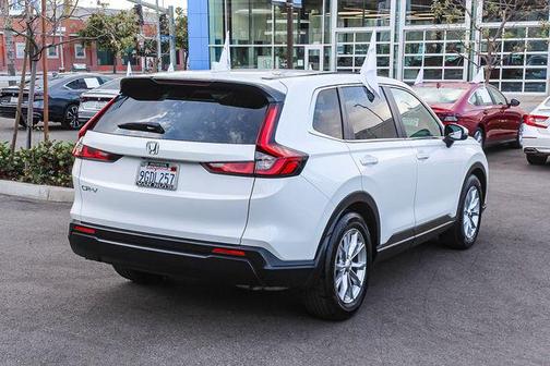 Platinum White Pearl 2023 Honda CR-V EX