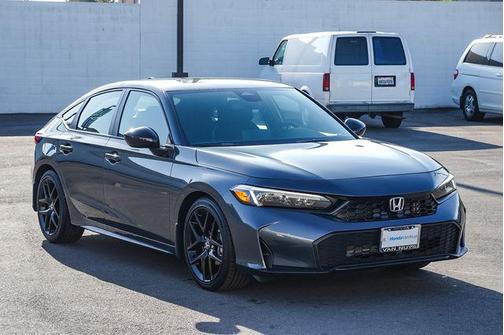 Meteorite Gray Metallic 2026 Honda Civic Sport