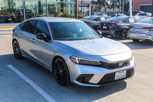 Lunar Silver Metallic 2022 Honda Civic Sport