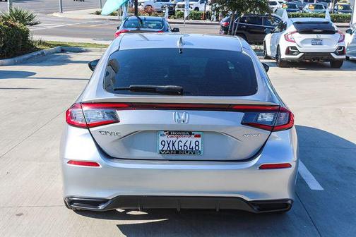 Lunar Silver Metallic 2022 Honda Civic Sport
