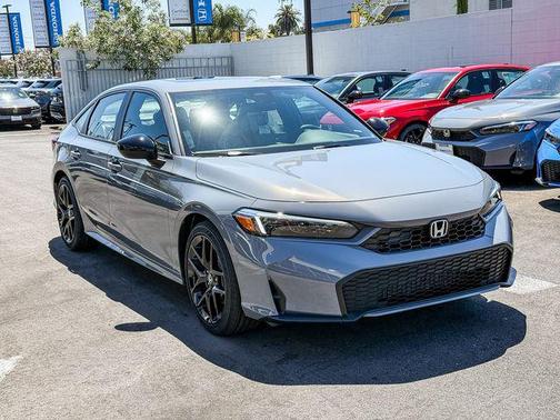 Urban Gray Pearl 2026 Honda Civic Hybrid Sport