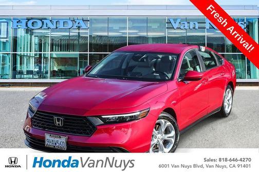Radiant Red Metallic 2023 Honda Accord LX 1.5T