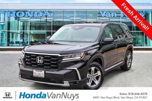 Crystal Black Pearl 2025 Honda Pilot EX-L