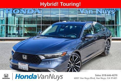 Meteorite Gray Metallic 2025 Honda Accord Hybrid Touring