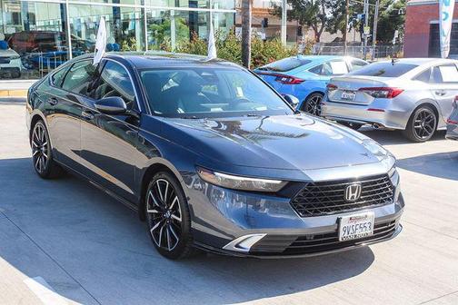Meteorite Gray Metallic 2025 Honda Accord Hybrid Touring
