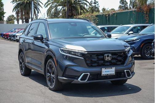 Meteorite Gray Metallic 2026 Honda CR-V Hybrid Sport Touring AWD