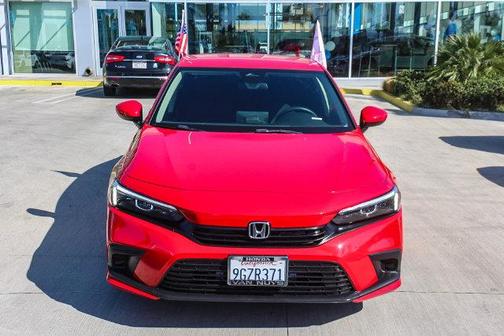 Rallye Red 2023 Honda Civic LX
