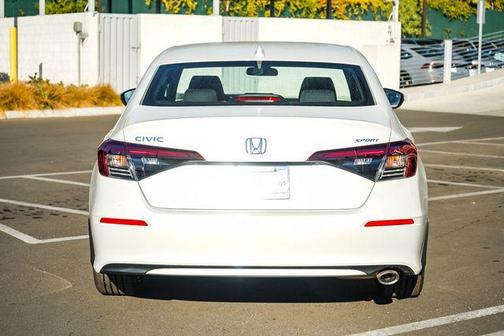 Platinum White Pearl 2026 Honda Civic Sport