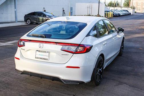 Platinum White Pearl 2026 Honda Civic Sport