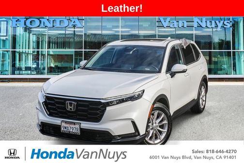 Platinum White Pearl 2024 Honda CR-V EX-L 2WD