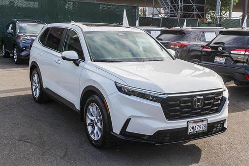 Platinum White Pearl 2024 Honda CR-V EX-L 2WD