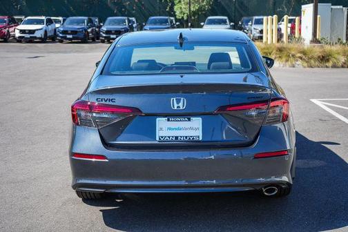 Meteorite Gray Metallic 2026 Honda Civic Sport