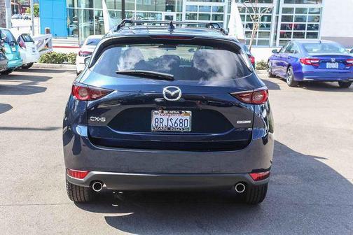 Deep Crystal Blue Mica 2020 Mazda CX-5 Touring