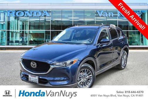 Deep Crystal Blue Mica 2020 Mazda CX-5 Touring