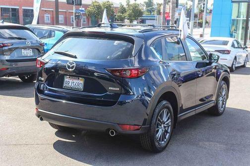 Deep Crystal Blue Mica 2020 Mazda CX-5 Touring