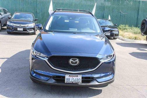 Deep Crystal Blue Mica 2020 Mazda CX-5 Touring
