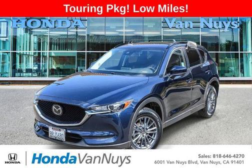 Deep Crystal Blue Mica 2020 Mazda CX-5 Touring