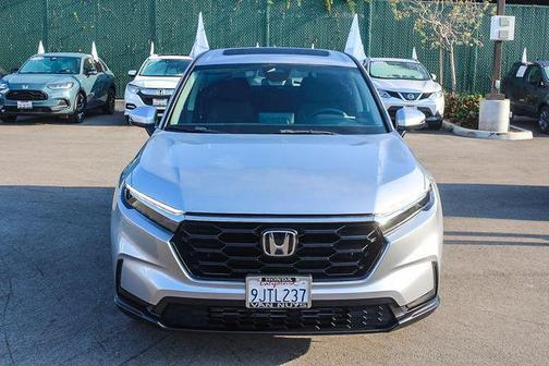 Lunar Silver Metallic 2024 Honda CR-V EX AWD