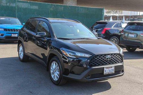 Jet Black 2024 Toyota Corolla Cross LE