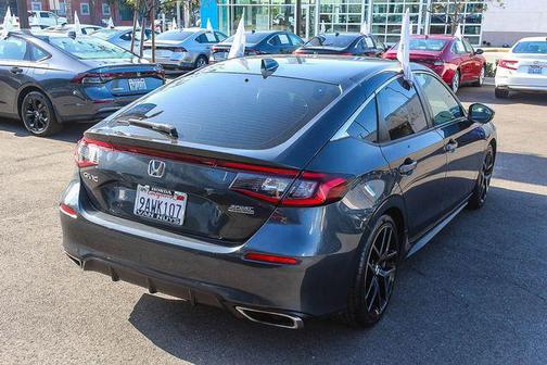 Gray 2022 Honda Civic Sport Touring