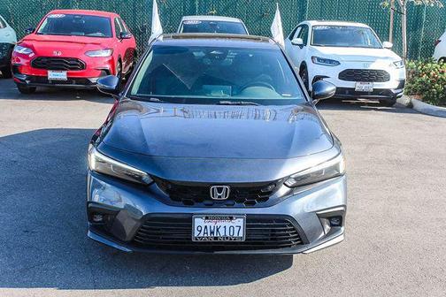 Gray 2022 Honda Civic Sport Touring