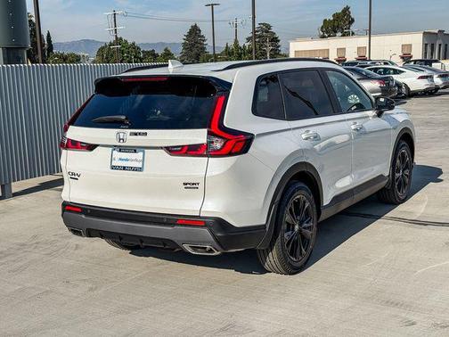 Platinum White Pearl 2026 Honda CR-V Hybrid Sport Touring AWD