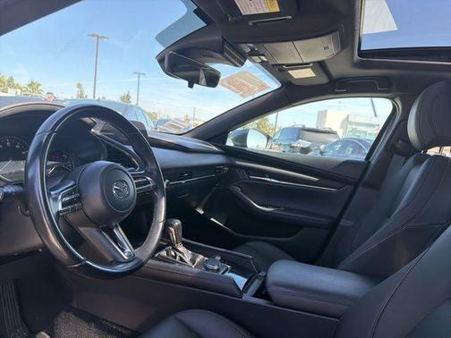 Machine Gray Metallic 2023 Mazda Mazda3 FWD w/Preferred Package