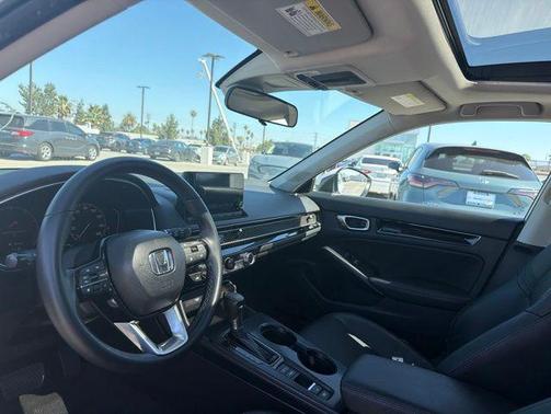 Platinum White Pearl 2024 Honda Civic EX-L