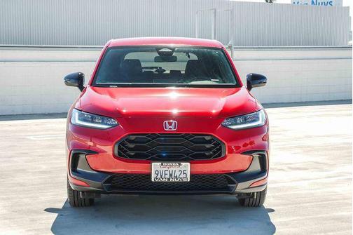 Milano Red 2025 Honda HR-V 2WD Sport