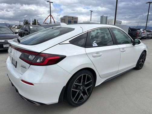 Platinum White Pearl 2023 Honda Civic Sport Touring