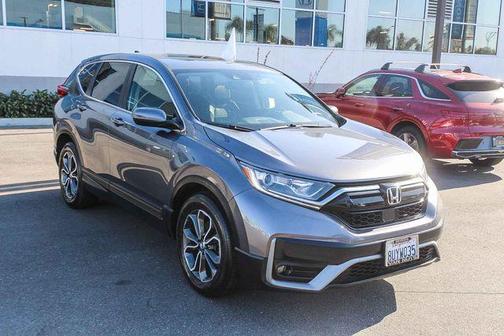Gray 2020 Honda CR-V 2WD EX-L
