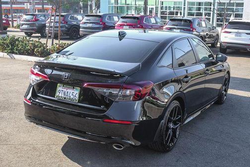 Crystal Black Pearl 2025 Honda Civic Sport