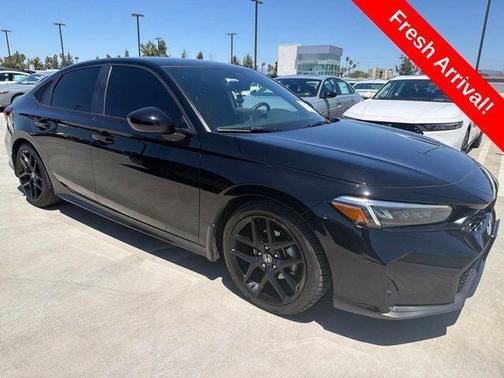 Crystal Black Pearl 2025 Honda Civic Sport