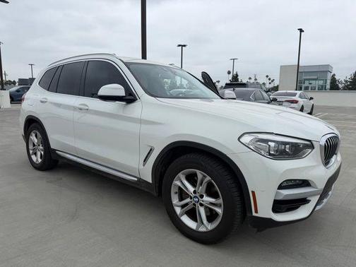 Alpine White 2021 BMW X3 sDrive30i