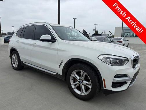 Alpine White 2021 BMW X3 sDrive30i