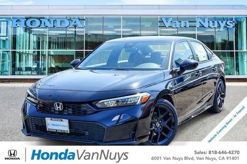 Crystal Black Pearl 2026 Honda Civic Sport