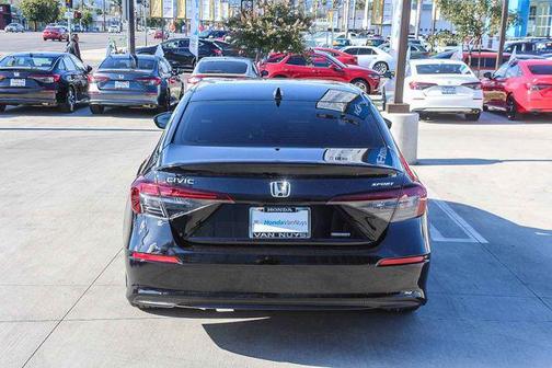 Crystal Black Pearl 2025 Honda Civic Hybrid Sport