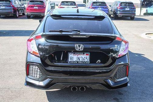 Crystal Black Pearl 2018 Honda Civic Sport