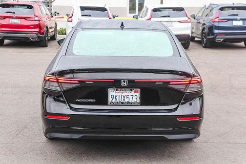 Crystal Black Pearl 2024 Honda Accord EX