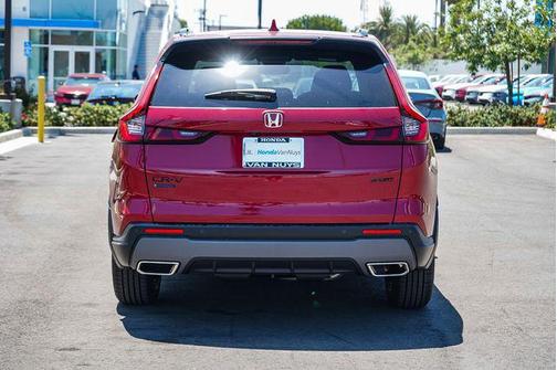 Radiant Red Metallic 2026 Honda CR-V Hybrid Sport-L FWD