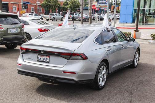 Solar Silver Metallic 2024 Honda Accord LX 1.5T
