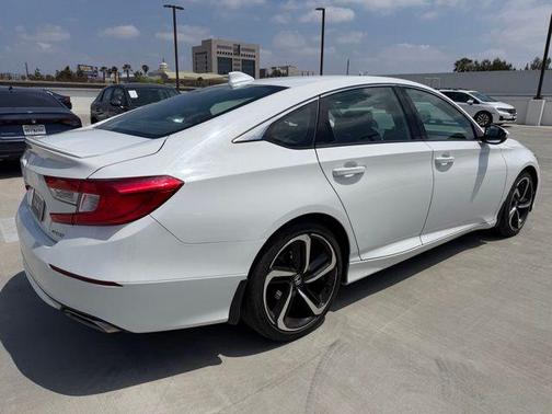 Platinum White Pearl 2020 Honda Accord Sport 1.5T