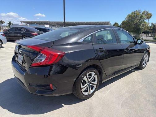 Crystal Black Pearl 2018 Honda Civic LX