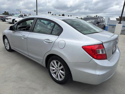 Silver 2012 Honda Civic EX-L