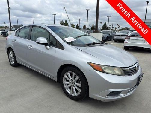 Silver 2012 Honda Civic EX-L
