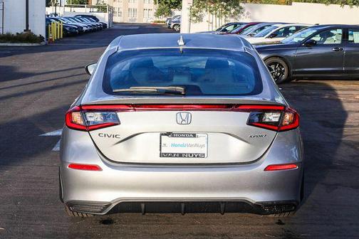 Solar Silver Metallic 2026 Honda Civic Sport