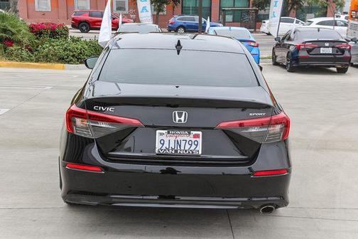 Crystal Black Pearl 2024 Honda Civic Sport