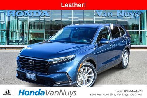 Blue 2023 Honda CR-V EX-L