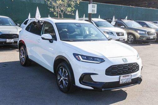 Platinum White Pearl 2023 Honda HR-V EX-L