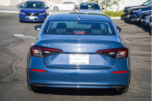 Blue Lagoon Pearl 2026 Honda Civic LX